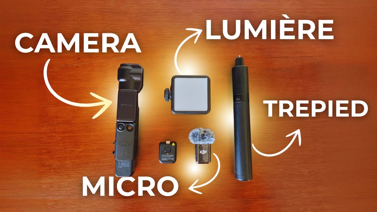 Mon setup vidéo minimaliste avec la Osmo Pocket 3