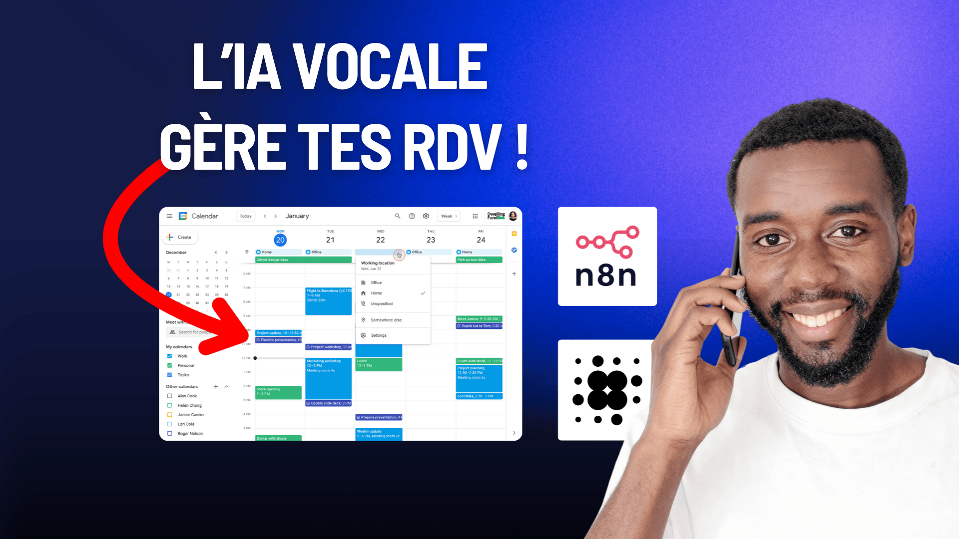 Créer un agent IA vocal en avec n8n et Retell AI
